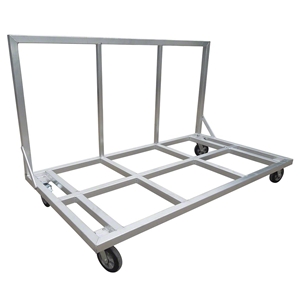 ProX Rolling Horizontal Storage Cart for 8L Stage Decks ProX Direct, ProX Stage Q, portable stage, portable staging, stage transport, stage storage, dolly, stage dolly, stage cart
